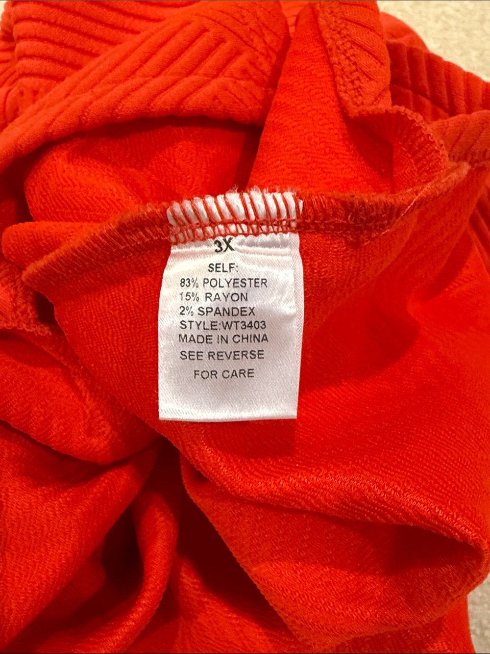 Orange/Red Two-Piece Set - Picture 11 of 12